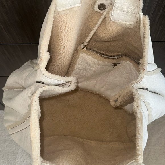 Prada Tote Bag with Sheep Fur - Picture 5 of 16